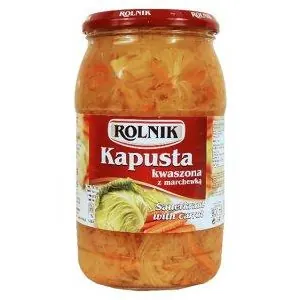 Rolnik Kapusta Kwaszona z Marchewka 850g