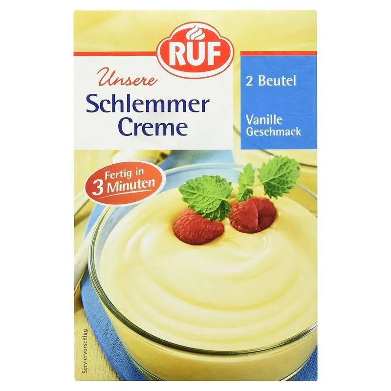 RUF gourmet cream VANILLE 2 pack- 140 g