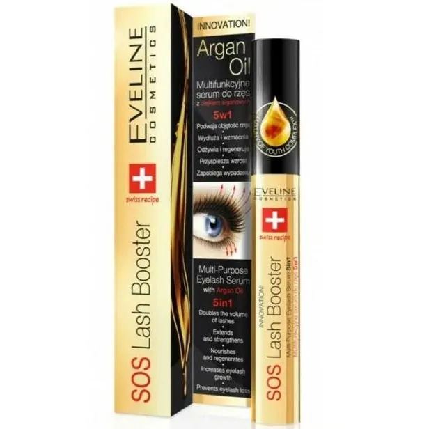 Serum do rzes Argan Oil - Wimpernserum 10ml Eveline