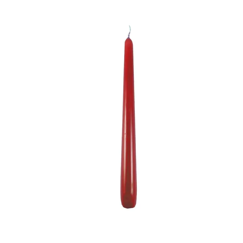 Spitzkerzen, rubinrot, 24,5cm
