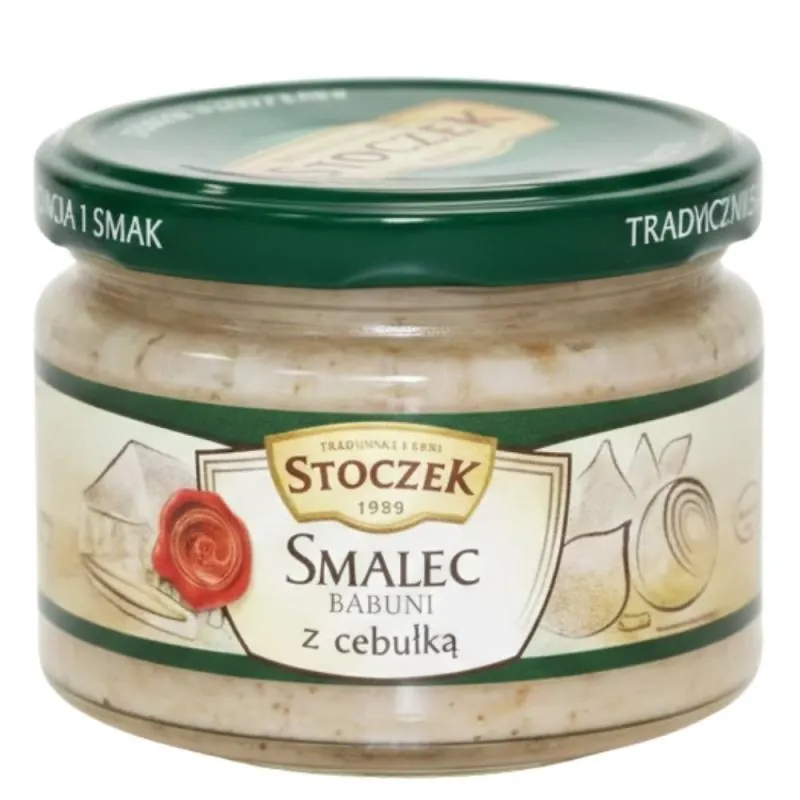 Stoczek Smalec babuni z cebulka 210g