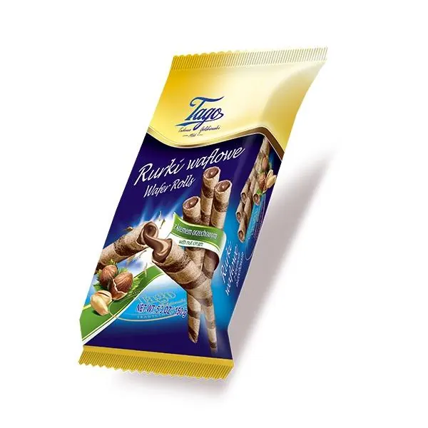 Tago Waffelröllchen mit Haselnuss-Füllung ''Rurki Waflowe'' 260g