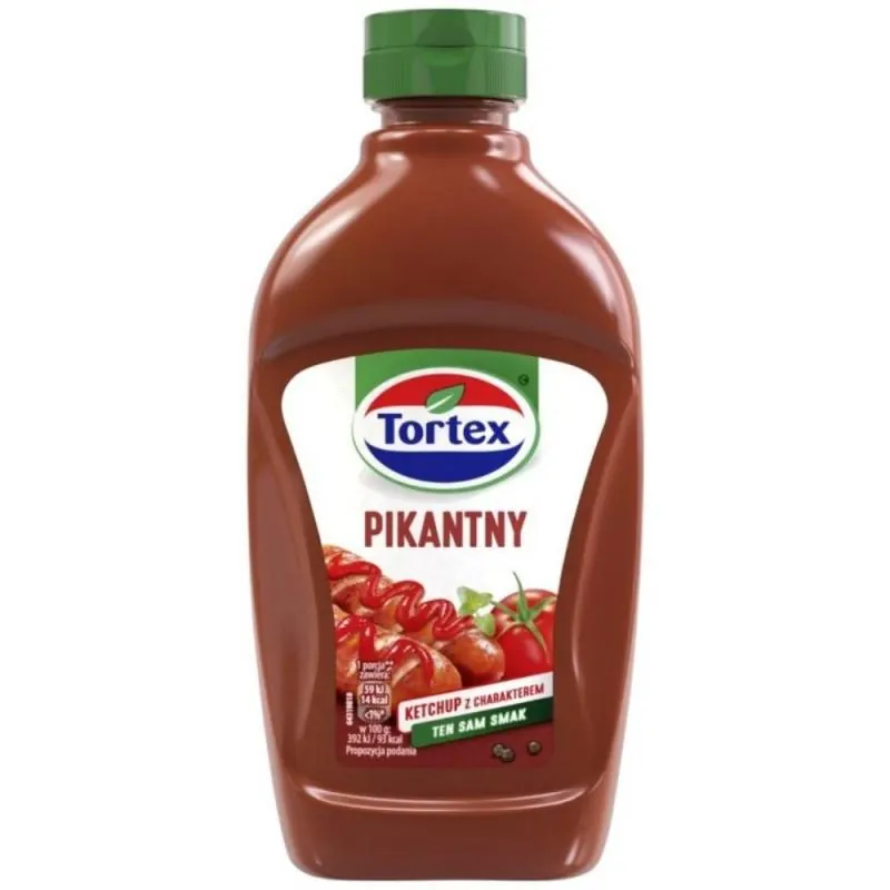 Tortex Ketchup Pikantny 470g