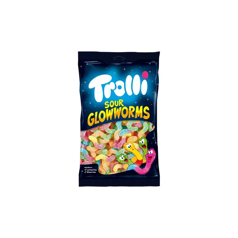 Trolli Saure Glühwürmchen Beutel 1kg