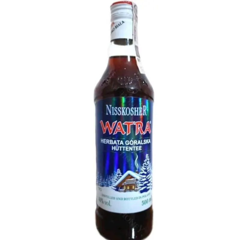 Watra Herbata Goralska Alk. 40% 500ml  - Vodka Hüttentee Nisskosher