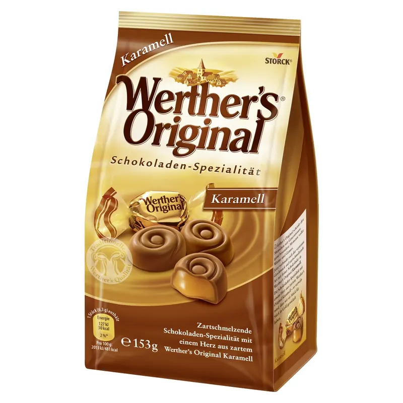 Werther's Original Schokoladen-Spezialität Karamell 153g